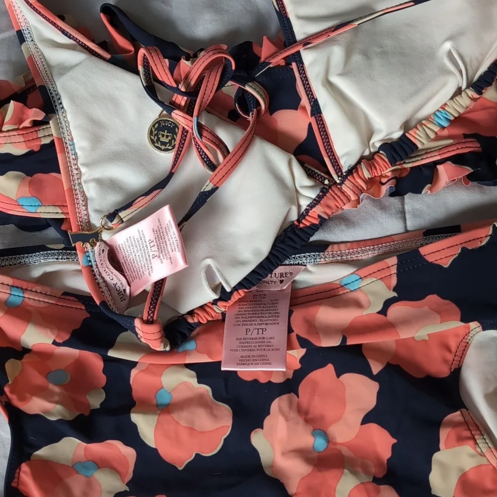 Juicy Couture 3piece Bathing Suit - Picture 4 of 7